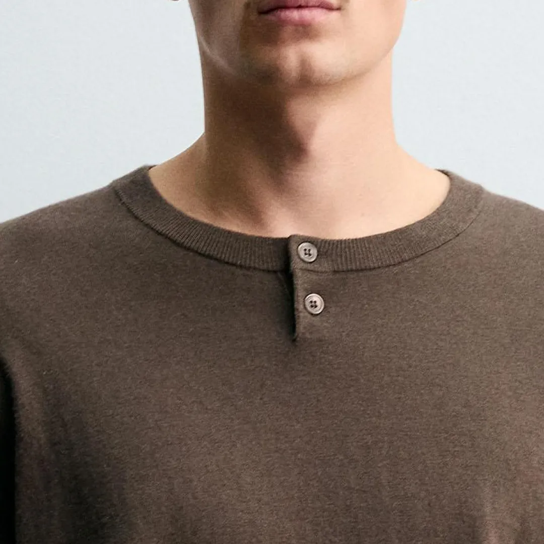 Button Neck Sweater - Image 2